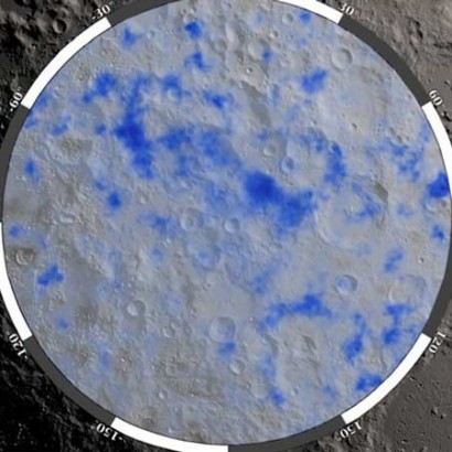 کشف شواهدی از حرکت آب سطحی روی ماه