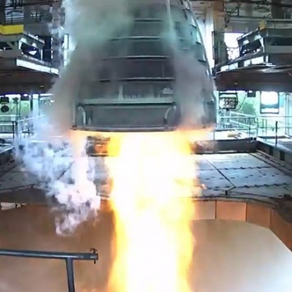 ناسا آزمایش دوم  "آتش داغ" را با  مگا جیب SLS  انجام می دهد