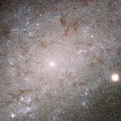شکوه یک کهکشان مارپیچی از نگاه هابل