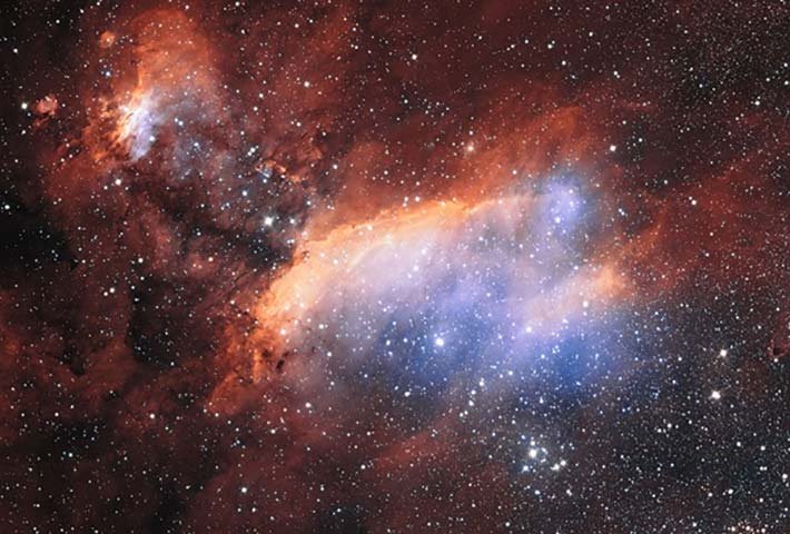 تصویری جالب از کشف ستارگان جوان از ابرهای فروپاشیده
