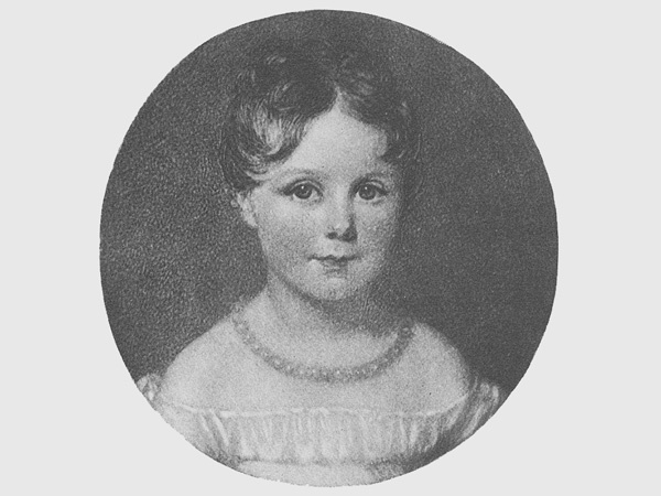 ایدا لاولیس در ۴ سالگی