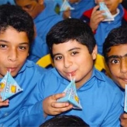 توزیع شیر در مدارس ۷ استان