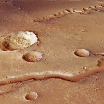 کشف بقایای رودخانه ۷۰۰ کیلومتری در مریخ