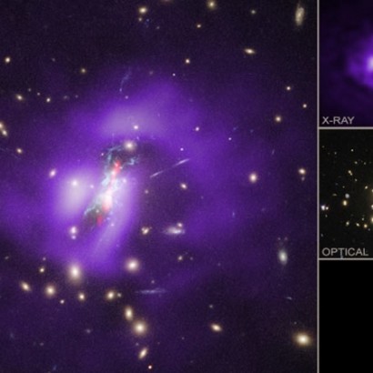 سیاه‌چالۀ عظیم ققنوس روند تشکیل ستاره را افزایش می‌دهد