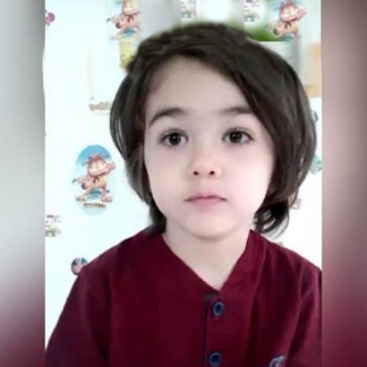 آرش آمرزش نابغه 6 ساله ایرانی