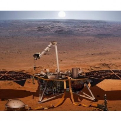 ضبط صدای باد در مریخ توسط فرودگر اینسایت ناسا
