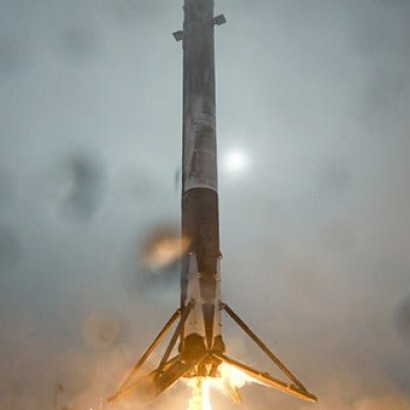 ششمین موشک فالکون 9 با موفقیت به زمین بازگشت