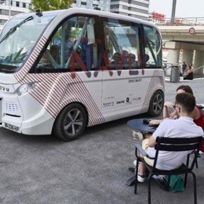 اتوبوس بدون راننده در فرانسه