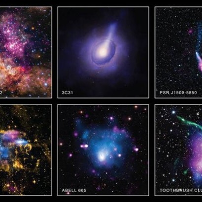 تصاویر منتشر شده از تلسکوپ چاندرای ناسا