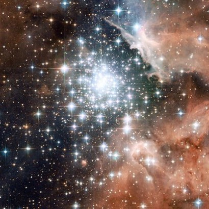 تصویر ناسا از تولد ستارگان در NGC 3603
