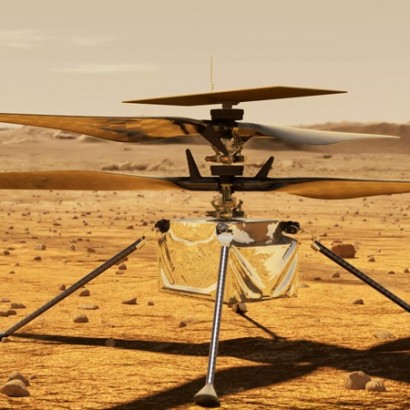 نبوغ هلیکوپتر مریخی ناسا سیاره سرخ را لمس می کند