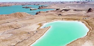 دریاچه ای در گرم‌ترین نقطه جهان / شهداد کرمان