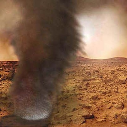 چرا برف‎های مریخ غبارآلودند؟