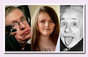 دختری با ضریب هوشی بالاتر از آلبرت اینشتین و استفان هاوکینگ!