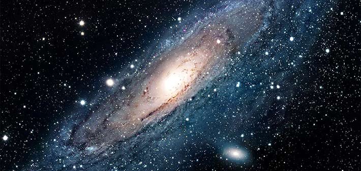 ویدیویی زیبا از کهکشان راه شیری