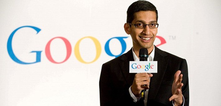 مدیرعامل گوگل سال گذشته 100 میلیون دلار حقوق گرفت