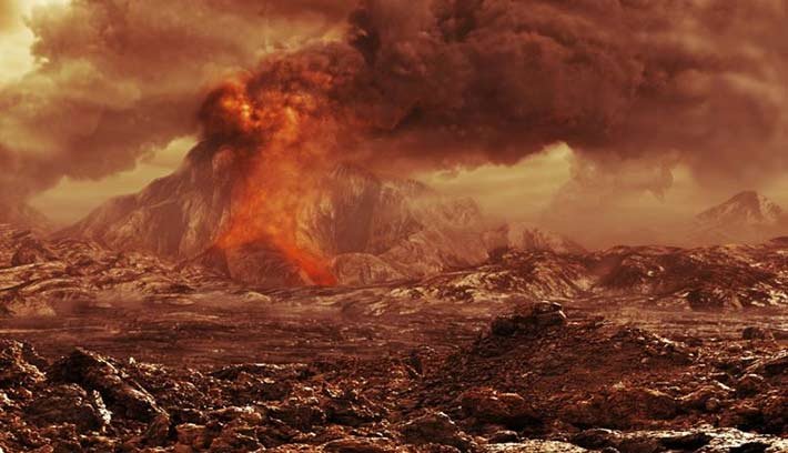 آتشفشان‌های فعال در سیاره ناهید