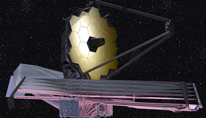 آماده سازی تلسکوپ فضایی جیمز وب برای ارسال