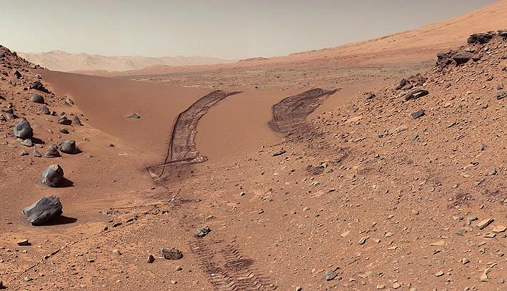خاک باستانی زمین مشابه مریخ است