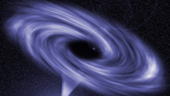 سیاه چاله‌ای قاتل در فضا