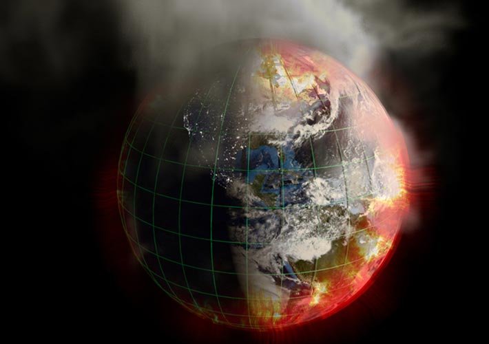 تصویر ناسا از انتشار دی‌اکسیدکربن در جو