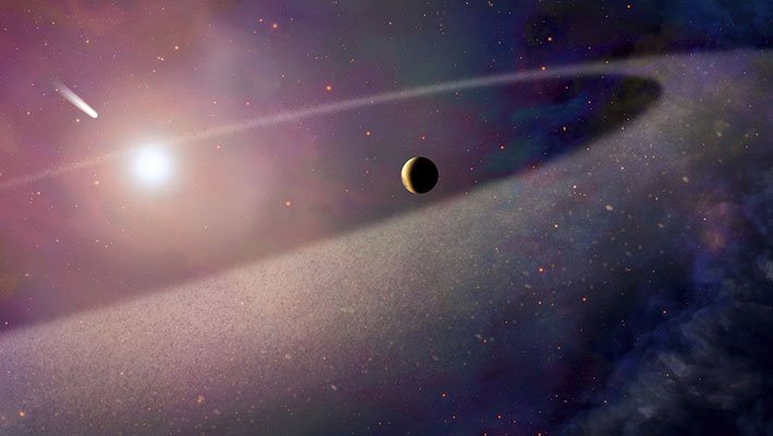 تلسکوپ هابل ناسا شیرجه یک دنباله‌دار در کوتوله سفید شکار کرد