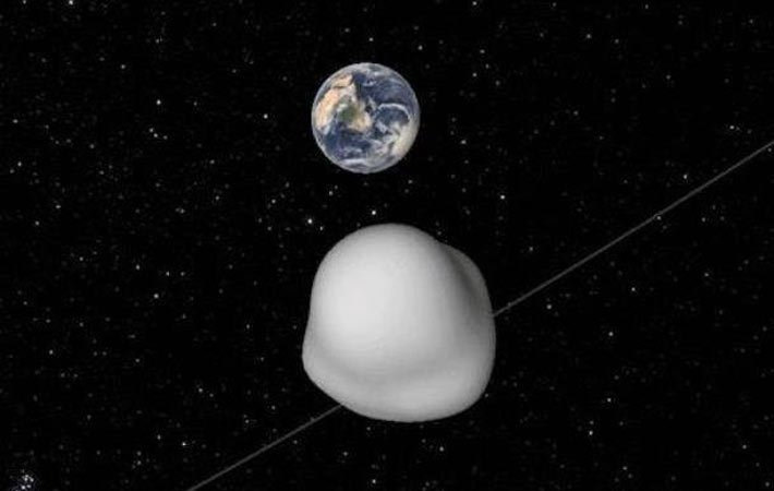 سیارکی سرگردان فردا از کنار زمین می‌گذرد