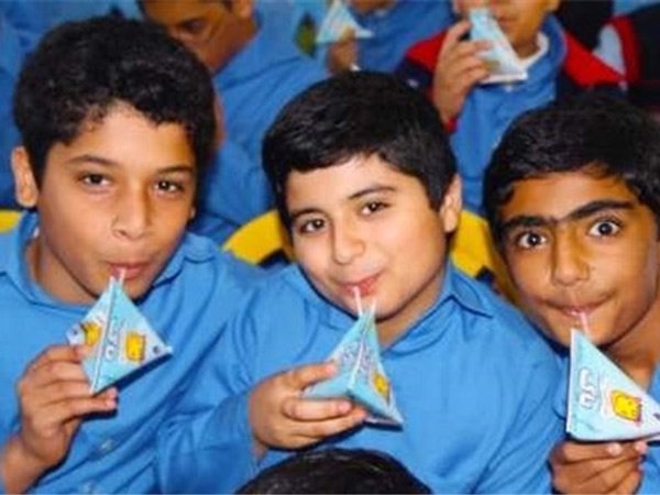 توزیع شیر در مدارس ۷ استان
