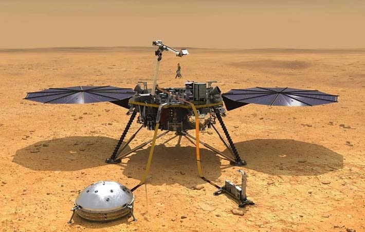 کاوشگر اینسایت نخستین مریخ لرزه را شناسایی کرد