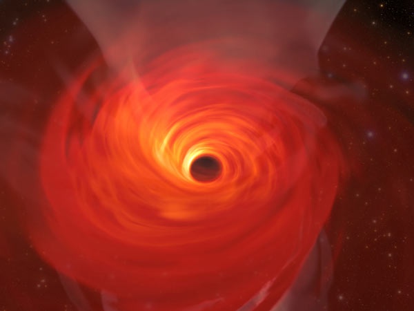 چه چیزی شکل سایۀ یک سیاهچاله را تعیین می‌کند