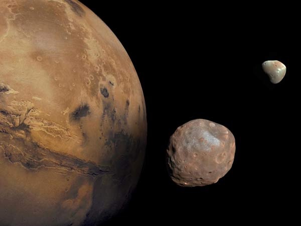 آیا قمرهای مریخ فوبوس و دیموس از یک ماه خرد شده دیگر به دنیا آمده اند؟