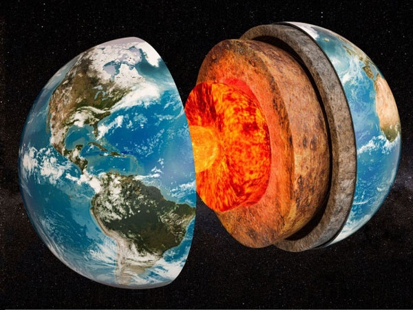 هسته زمین در حال رشد یک طرفه است و دانشمندان نمی دانند چرا