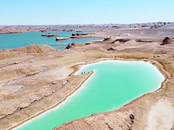 دریاچه ای در گرم‌ترین نقطه جهان / شهداد کرمان