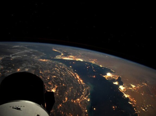 تصویر خلیج فارس از منظر ایستگاه فضایی بین‌المللی