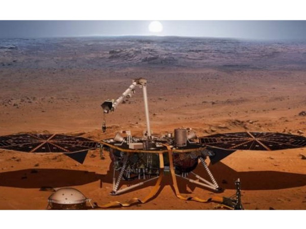 ضبط صدای باد در مریخ توسط فرودگر اینسایت ناسا