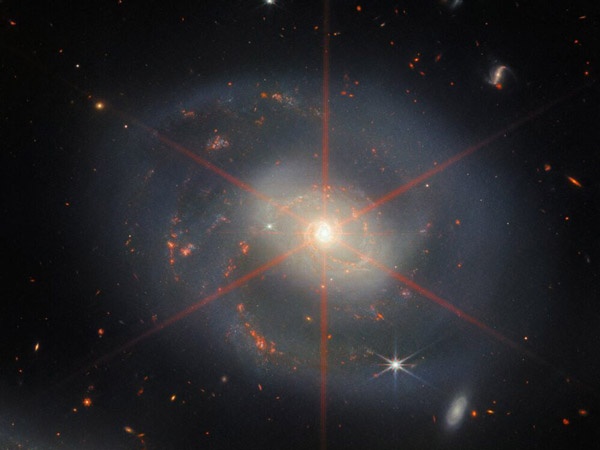 جیمز وب یک کهکشان مارپیچی را رصد کرد