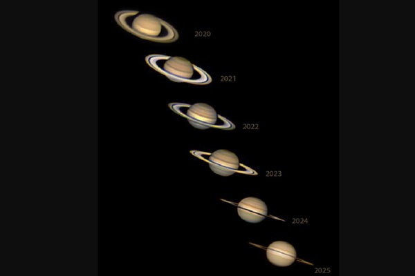 عکس روز ناسا از اعتدالین در زحل