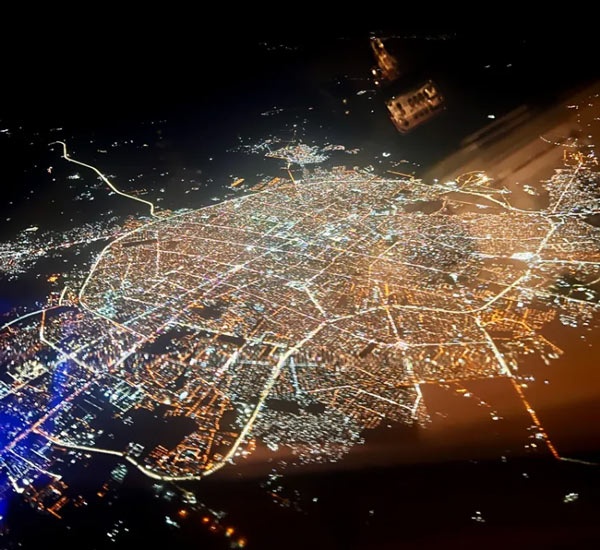 ایران از کابین یک خلبان؛ عکس‌های دیدنی شهرهای کشور از فراز آسمان