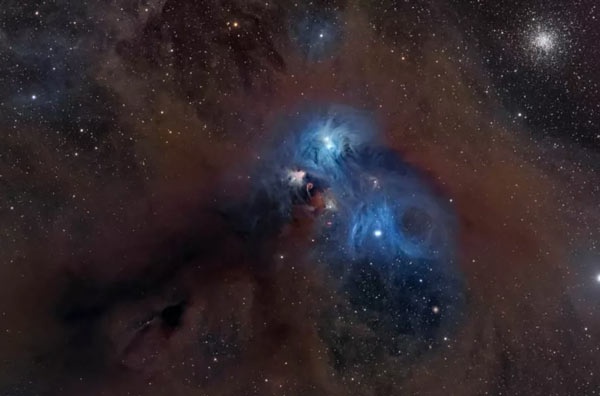 تصویر خیره‌کننده‌ای از یک سحابی با فاصله 500 سال نوری که شبیه به بابون است