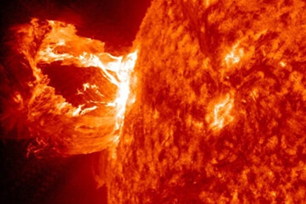 خاموشی رادیویی در پی طوفان خورشیدی