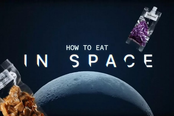 آشپزخانه فضایی ناسا؛ برنامه غذا خوردن فضانوردان روی ماه.