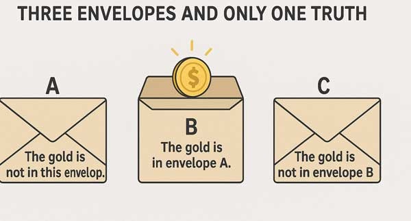 سه پاکت و فقط یک حقیقت