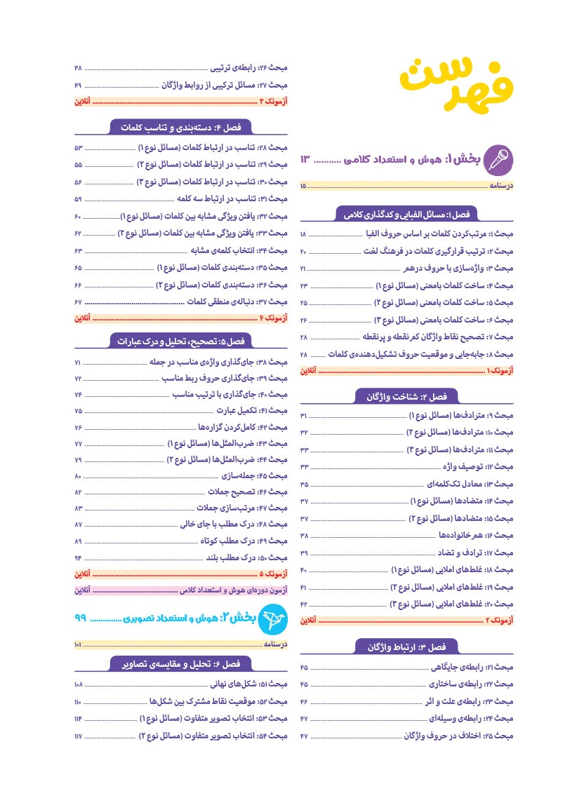 تیزهوشان هوش کمپلکس هشتم و نهم