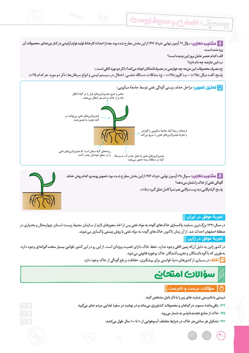 بیست پک انسان و محیط زیست یازدهم